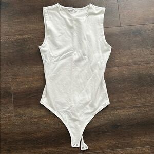 Abercrombie White Bodysuit